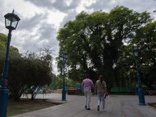 El pronóstico del tiempo para este sábado en Mendoza: rige alerta amarilla por Zonda. El pronóstico del tiempo para este sábado en Mendoza: rige alerta amarilla por Zonda.