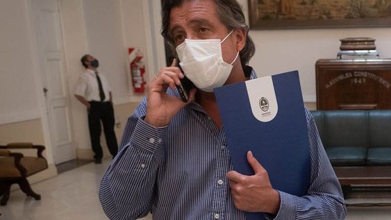 El ministro de gobierno Víctor Ibáñez.