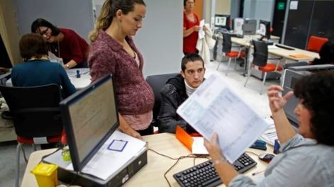 Mujeres trabajando