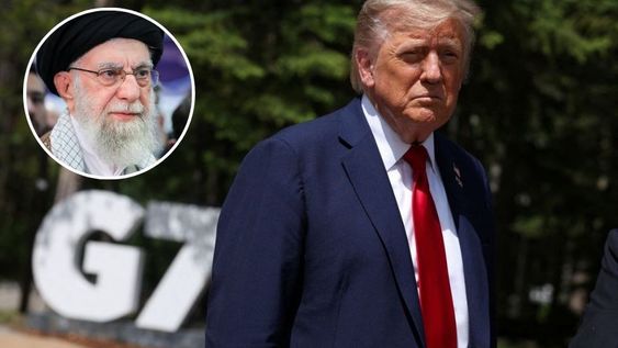 Trump advirtió que saben dónde está el líder supremo de Irán, Alí Khamenei:&nbsp; “No vamos a eliminarlo… por ahora”.&nbsp;