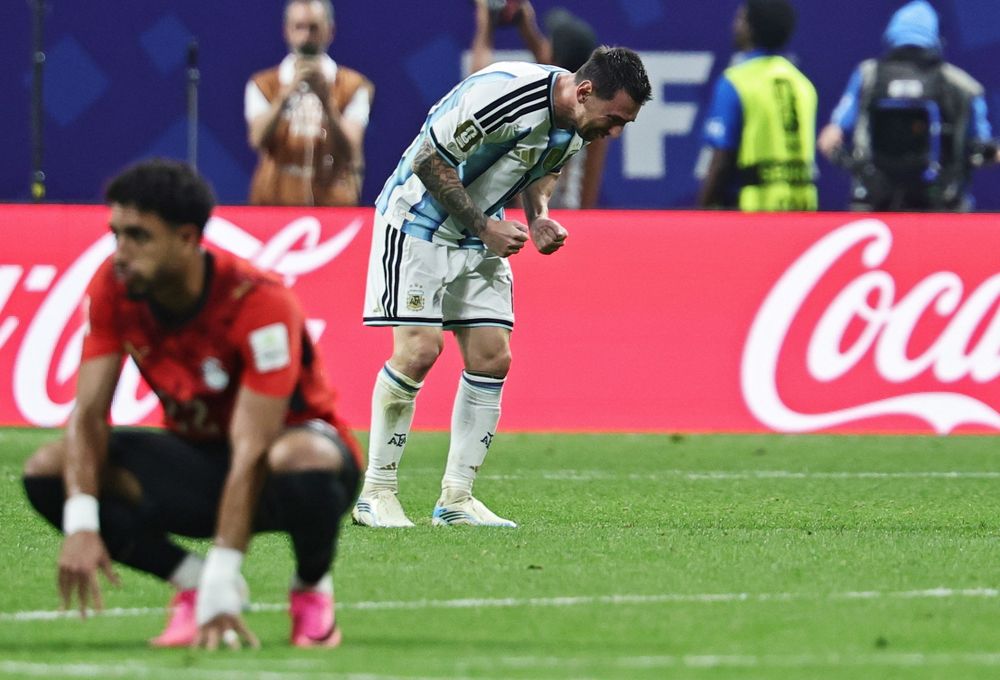 El emocionante triunfazo de la Selección Argentina en las mejores fotos