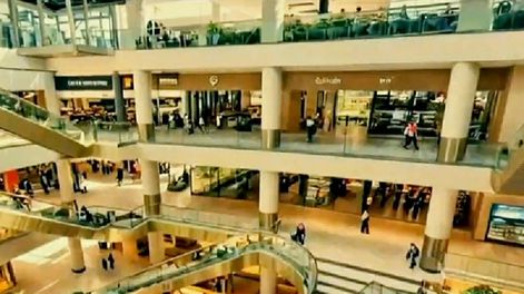 La proyección del megamall de siete pisos en Los Andes (Chile)
