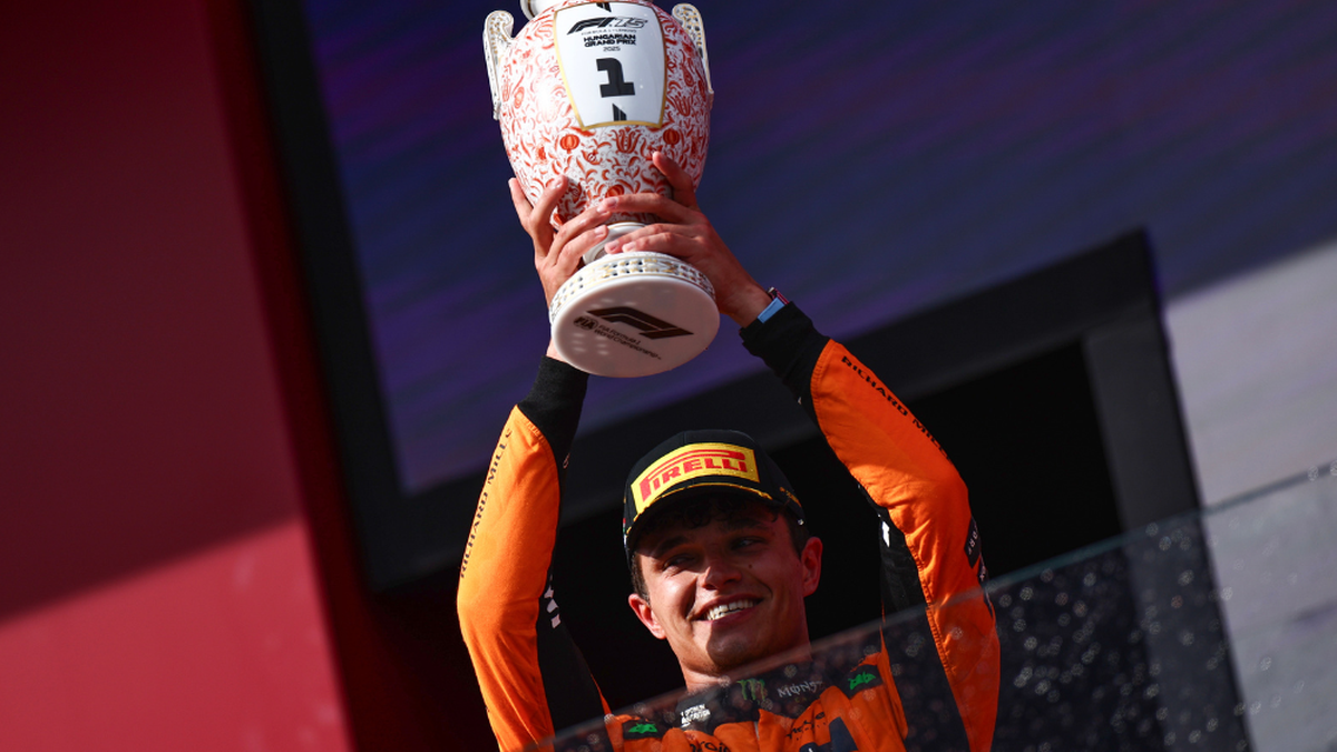 Lando Norris rompió el hechizo de Leclerc y se quedó con un GP de Hungría donde Franco Colapinto quedó 18°