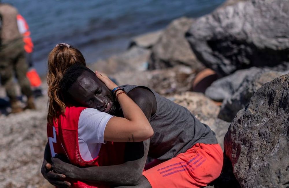 Miles de migrantes que se han convertido en peones en una disputa diplomática entre Marruecos y España