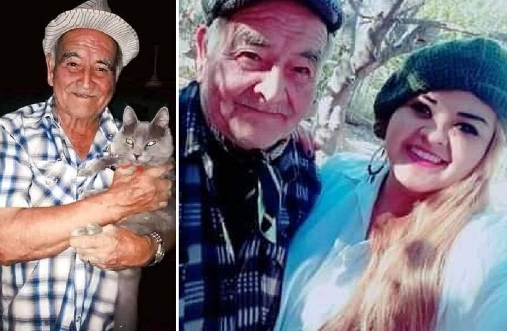 Vicente Barloza y su hija Marita, de Rivadavia, ambos fallecidos por Covid-19 (Gentileza)