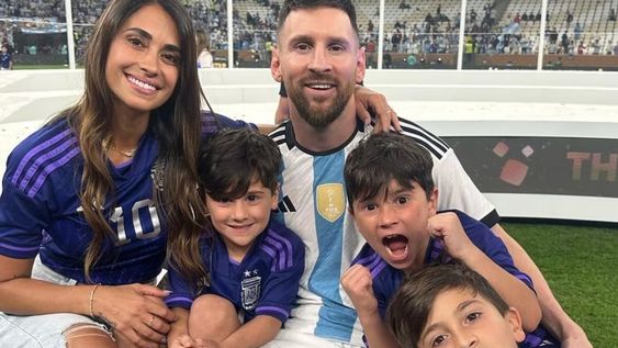 Así se vería la familia Messi si fueran personajes de Pixar