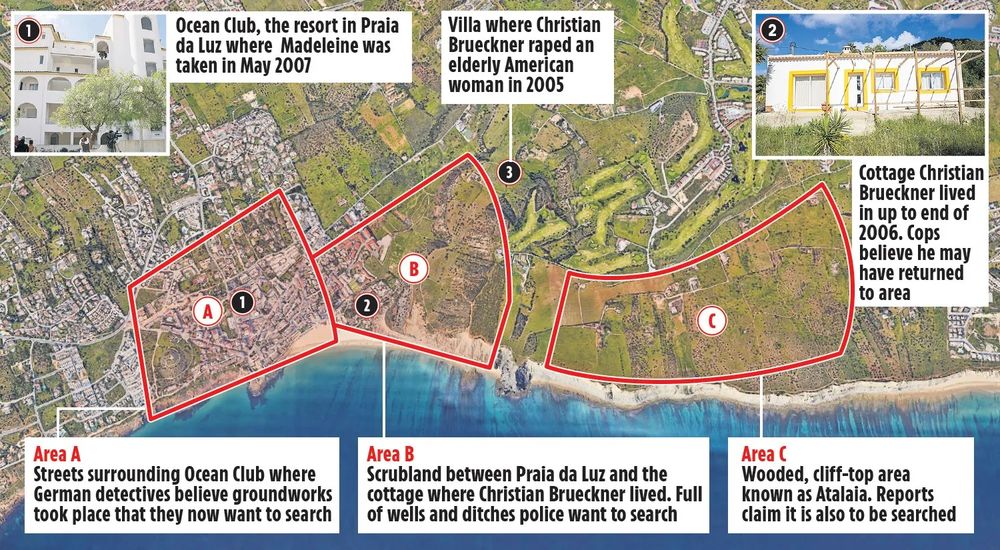 Caso Madeleine McCann: Praia da Luz en Portugal, último lugar donde se vio a la niña en 2007