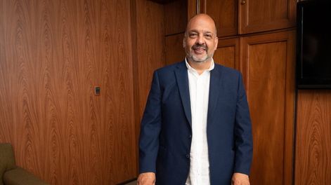 Los Andes | Retrato de Nestor Majul, Subsecretario de Relaciones Institucionales del Ministerio de Seguridad de la Provincia de Mendoza. Foto: Ignacio Blanco / Los Andes