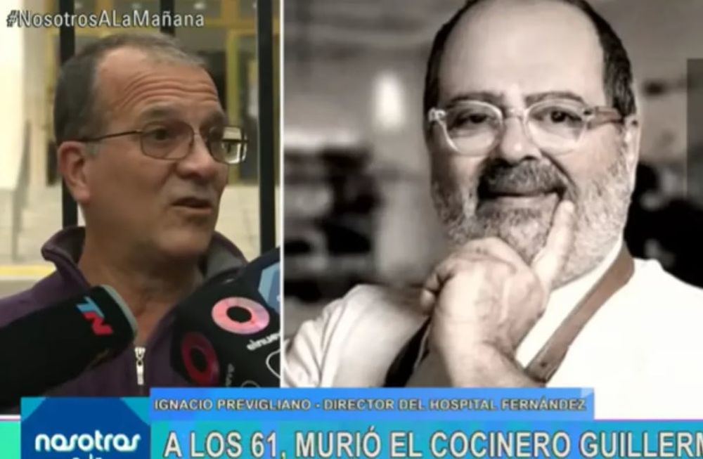 El director del hospital informó a la prensa que Calabrese murió de un paro y que un día antes se había realizado estudios en un sanatorio.