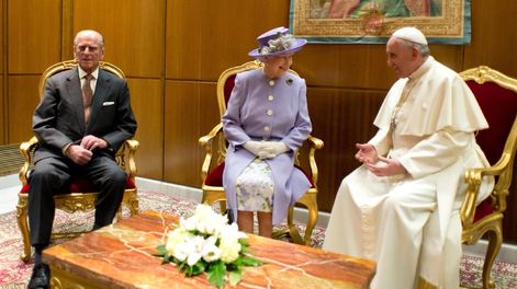 Francisco destacó la “dedicación por el matrimonio” del príncipe Felipe en un mensaje enviado a la Reina