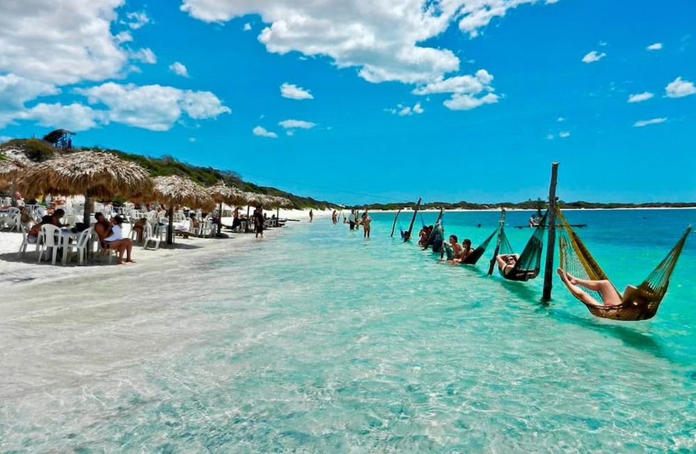 Una típica postal en las playas de Brasil. Foto: Ponto a Ponto Tur.