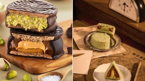 Alfajor Dubai de Havanna y Pistacchio de Lucciano’s: dos de los productos más buscados por los fanáticos del pistacho en Mendoza.