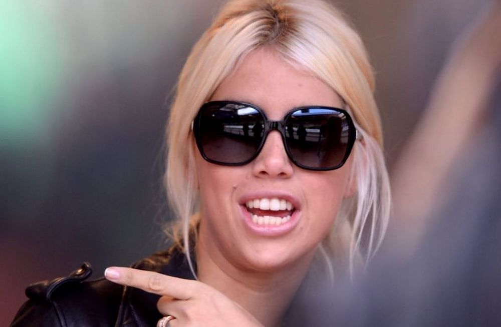 Wanda Nara no se guardó nada en su debut como periodista deportiva en Italia