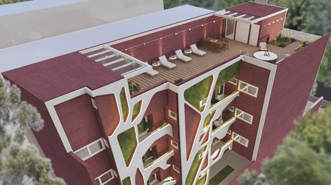 Los Andes | En la provincia hay novedosos proyectos inmobiliarios en ejecución, y otros en etapa de diseño, que apuntan al mercado de los alquileres temporarios para el turismo