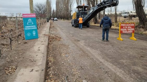 Se iniciaron las obras de pavimentación en las calles Vieytes y Ortiz
