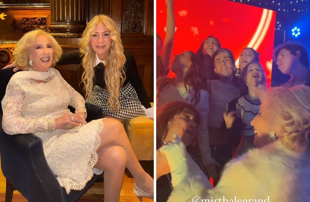 Mirtha Legrand bailó Flores Amarillas de Floricienta. Gentileza Instagram.