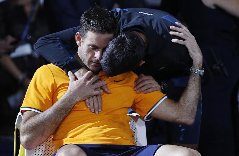 El gran gesto de Djokovic con Del Potro que no pasó desapercibido