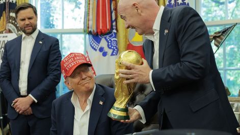Los Andes | trump e infantino