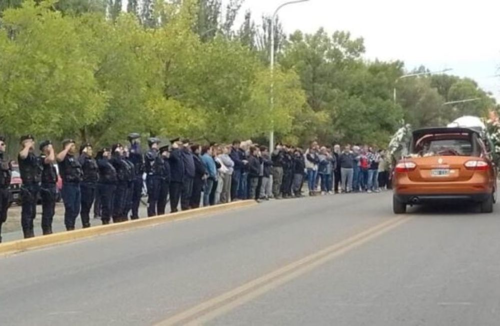 Este viernes fue velada la pareja que falleció en un vuelco en La Pampa esta semana. Gentileza: El Cuco Digital.