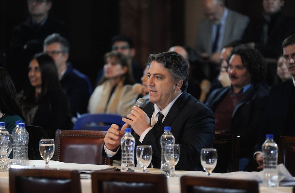 Francisco Paoltroni senador libertario por Formosa, es uno de los detractores de Lijo.Foto Federico Lopez Claro