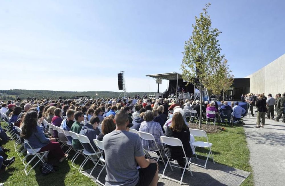 Ceremonia en Shanksville por los atentados del 11 de septiembre de 2001. Gentileza / www.tribdem.com