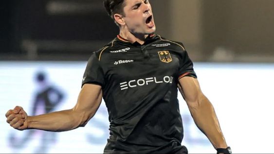 Gonzalo Peillat y su festejo contra Argentina por los cuartos de los JJOO