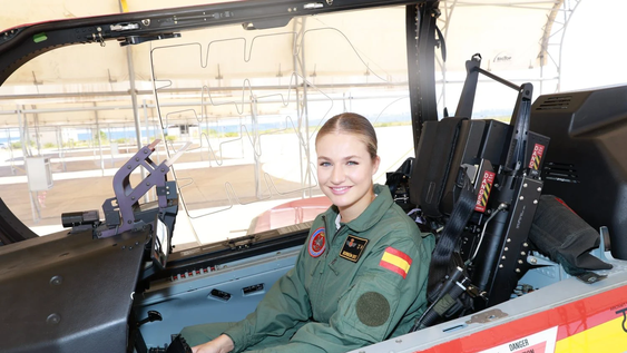 Recordaron a Tom Cruise ni bien vieron la vestimenta de la princesa Leonor.