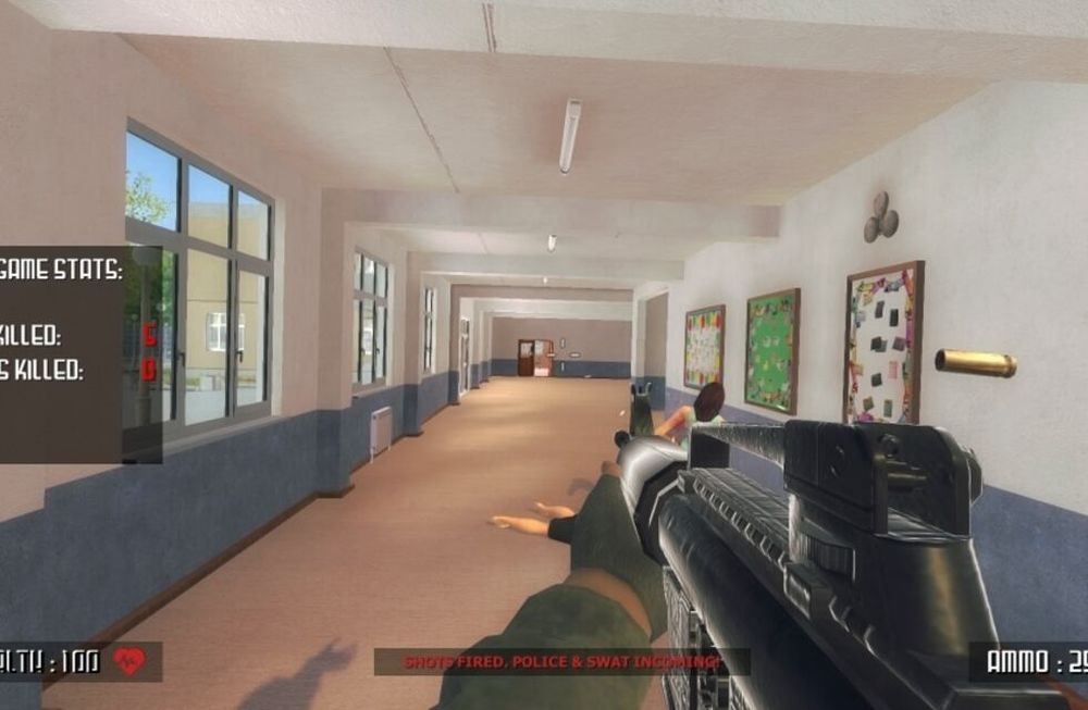 Insólito: ponen a la venta un videojuego en el que hay que matar a tiros en una escuela