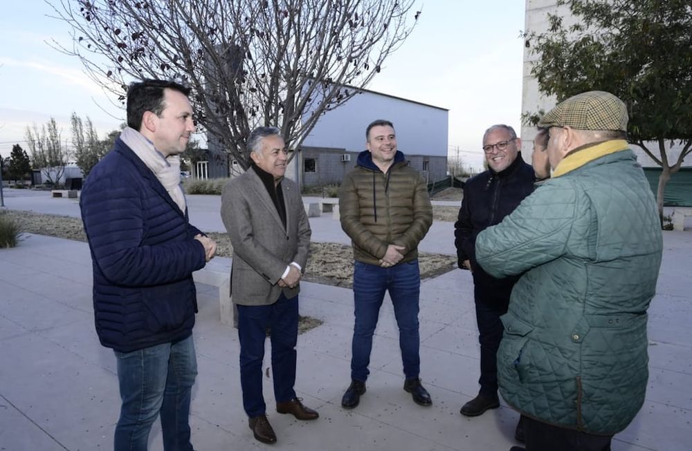 García Zalazar recibió al alcalde de Concón y al gobernador de la región de Valparaíso en Godoy Cruz