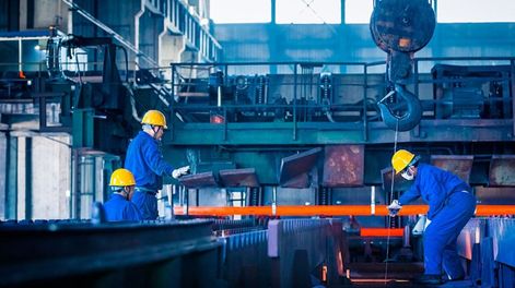 El uso de la capacidad instalada de la industria en enero fue del 62%. Foto: web.