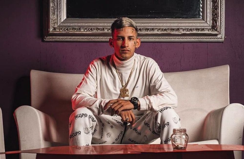 Elián Valenzuela, mejor conocido como L-Gante.