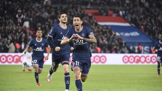 Paris Saint-Germain derrotó 2-1 al último campeón del certamen en el Parque de los Príncipes por la fecha 12. Ángel Di María asistió y convirtió. / Gentileza.