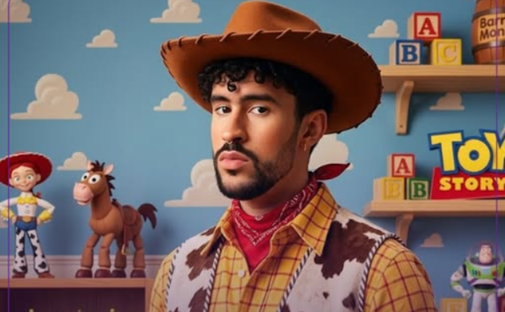 Bad Bunny estará en Toy Story 5 - Foto IA