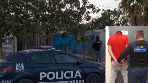 Los Andes | El Pajarito fue detenido por el asesinato de Luciano Videla González. | Foto: Min. Seguridad y Justicia