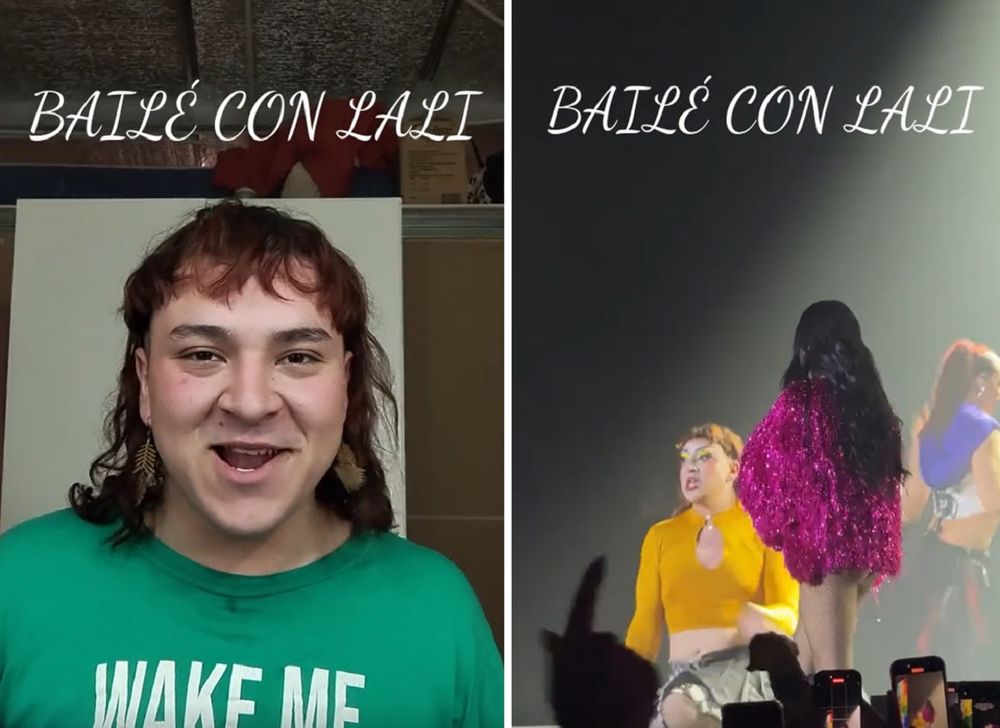 Cumplí mi sueño: un artista Drag mendocino bailó con Lali Esposito en el Arena Maipú y contó su experiencia