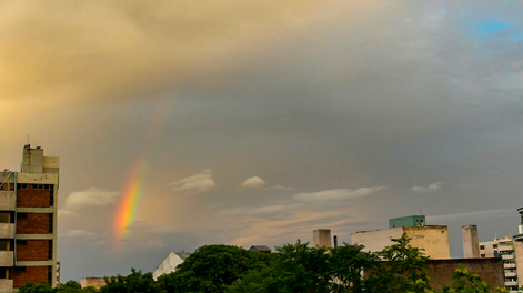 El cielo de Mendoza en la previa del feriado por el Día de la Inmaculada Concepción.