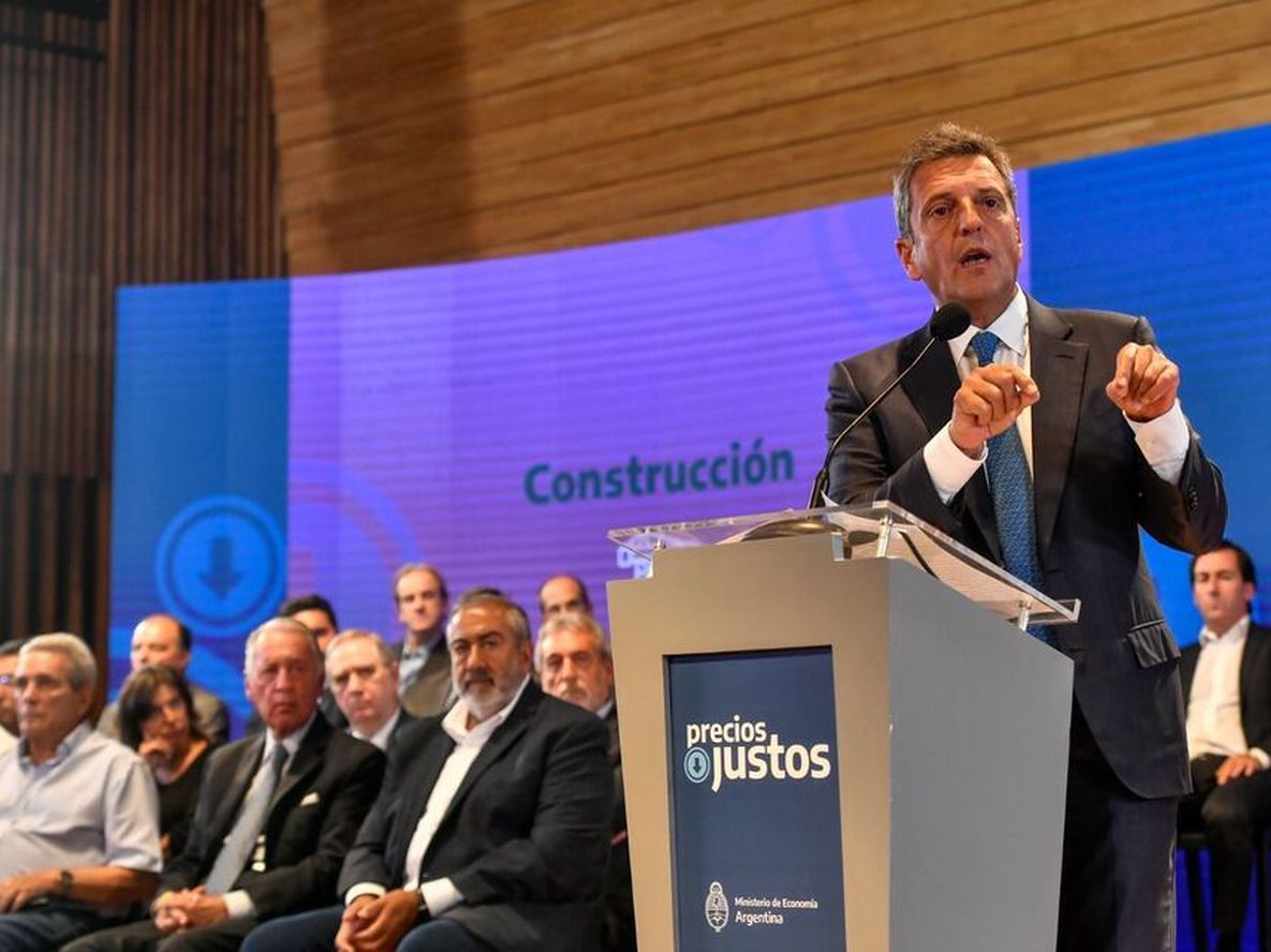 El ministro de Economía, Sergio Massa, anunció el viernes el nuevo programa de Precios Justos.