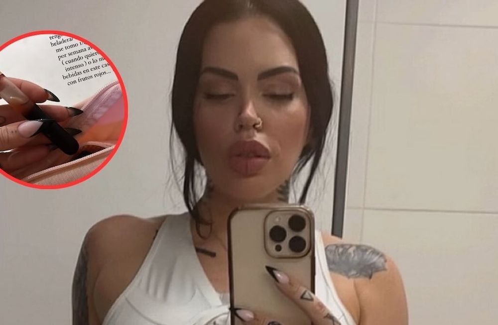 Sofía Clerici dijo en sus historias de Instagram que toma sangre humana.