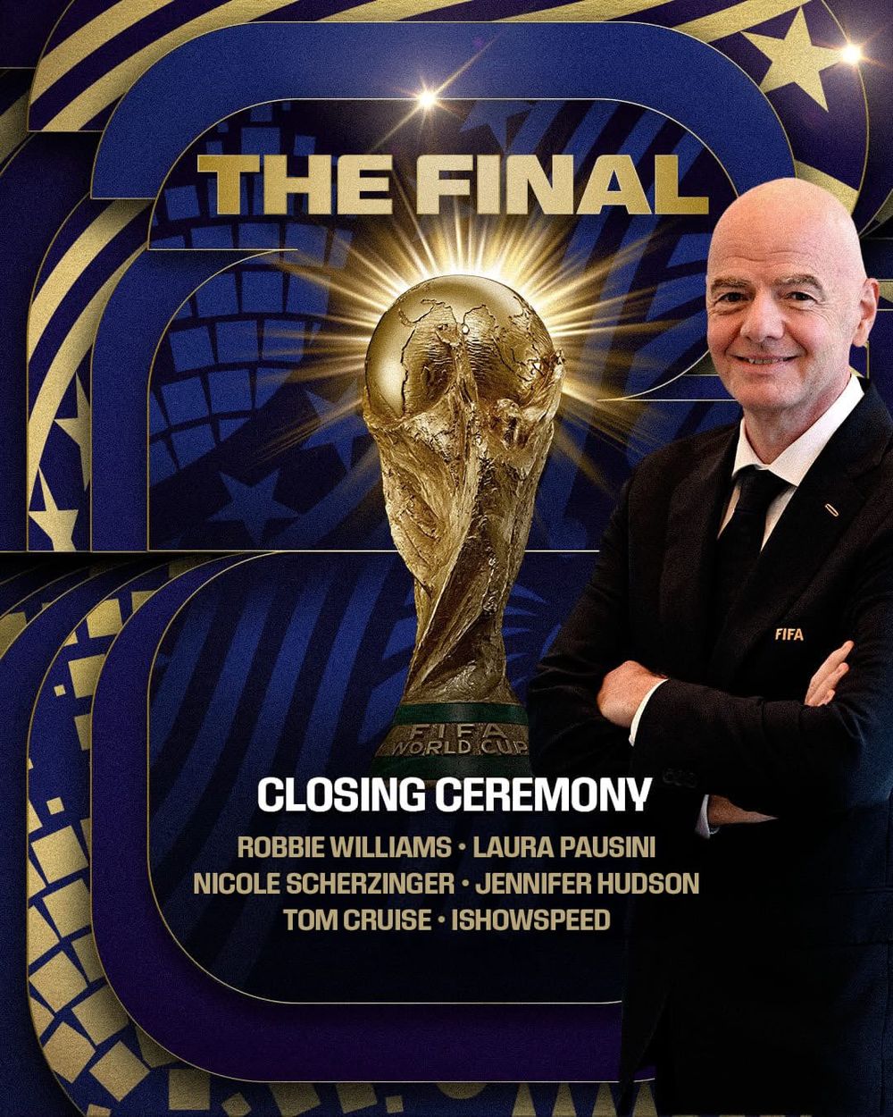 Así anunció la FIFA los artistas presentes en la Ceremonia de Clausura