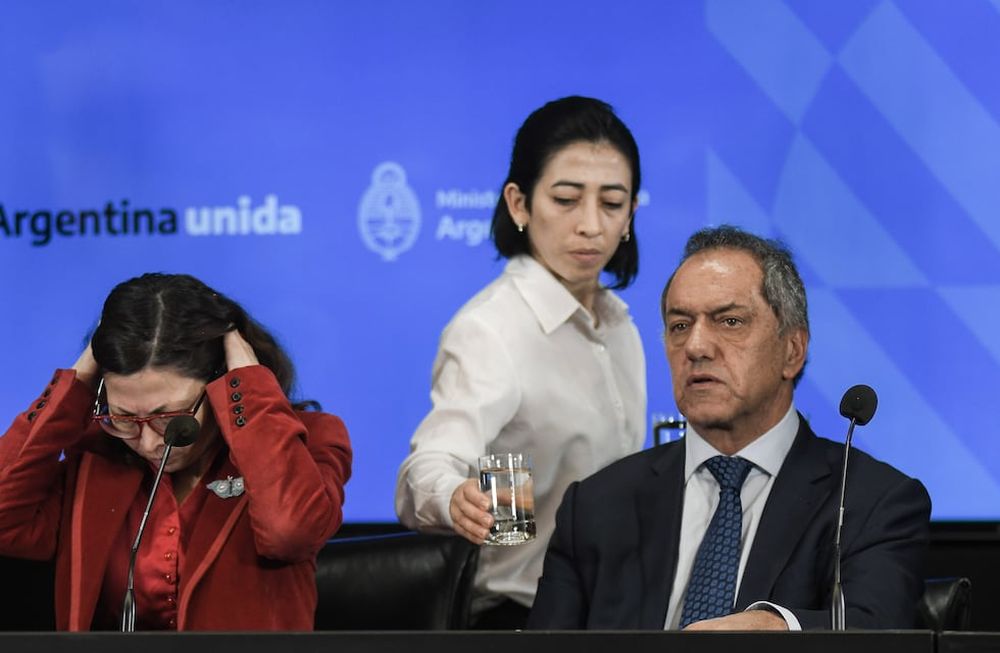 Silvina BatakisDaniel Scioli Foto Federico Lopez Claro