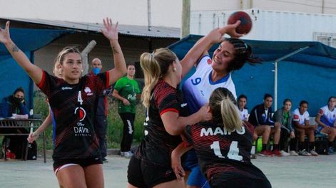 Partidos de handball suspendidos. / Gentileza Javier Sallustro.