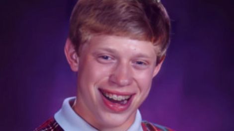 Meme original de Bad Luck Brian.