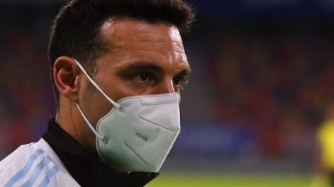 Los Andes | Lionel Scaloni, el DT de la selección argentina, lleva más de dos años en el cargo.