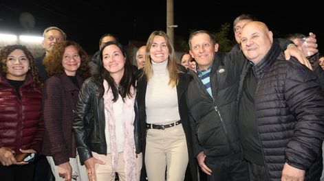 Griselda Petri estuvo de gira esta semana: abrió sedes de la fundación que preside en Guaymallén y Las Heras. /Foto: Marcelo Álvarez