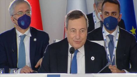 Los Andes | El premier italiano, Mario Draghi, habló de un nuevo modelo económico mundial.