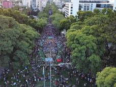 Marcha Federal LGBTIQ+ en Mendoza | Foto: Los Andes / Ramiro Gómez