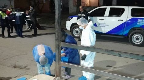 Las imágenes de las autoridades en el lugar de los hechos. Foto: Cadena 3