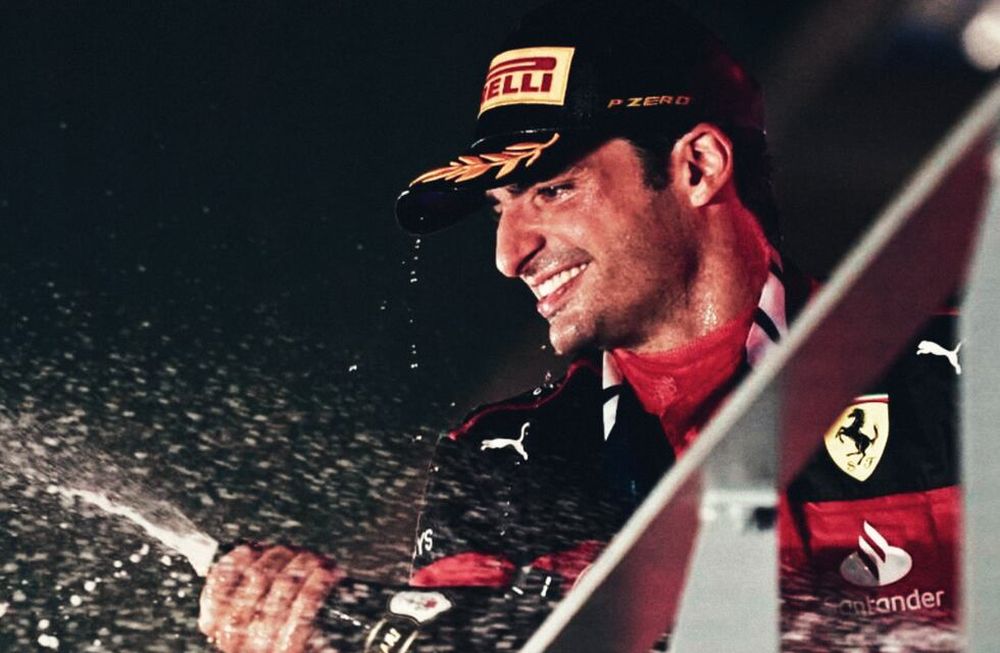 Carlos Saiz en Ferrari