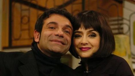 Marcelo de Bellis y Érica Rivas como Dardo y María Elena Fuseneco.
