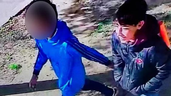La última foto de Joaquín Sperani junto a su amigo, quien confesó el crimen (Gentileza / TN)